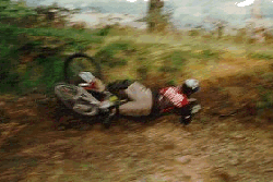 Gravel rash!!!